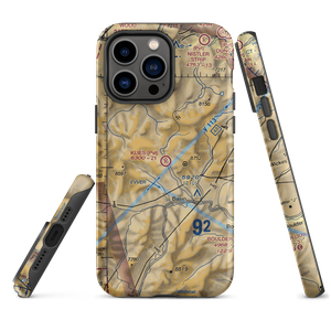 Klies Air Strip (MT43) VFR Sectional  Tough iPhone Case