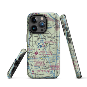 Kline Kill Airport (NY1) VFR Sectional  Tough iPhone Case