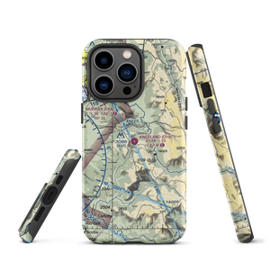 Kneeland Airport (O19) VFR Sectional  Tough iPhone Case