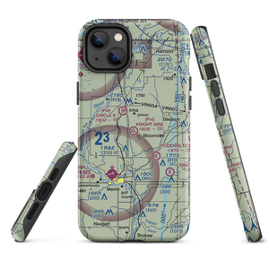 Knight Aire Airport (92WI) VFR Sectional  Tough iPhone Case