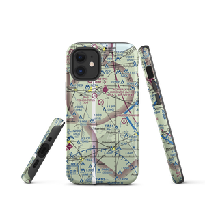 Knight Airport (1OI7) VFR Sectional  Tough iPhone Case