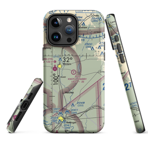 Knot 2 Shabby Airport (5TA6) VFR Sectional  Tough iPhone Case
