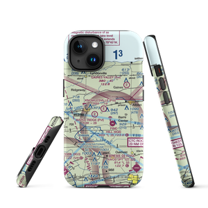 Knowlesville Airport (NY01) VFR Sectional  Tough iPhone Case