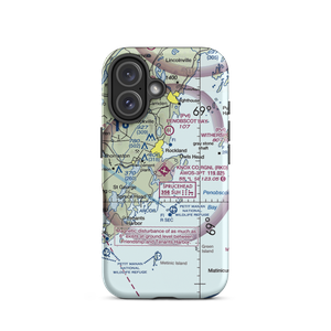 Knox County Regional Airport (RKD) VFR Sectional  Tough iPhone Case