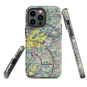 Knoxville Downtown Island Airport (DKX) VFR Sectional  Tough iPhone Case