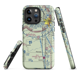 Knutson Airport (4ND1) VFR Sectional  Tough iPhone Case