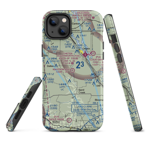 Knutson Farms Airport (3WN6) VFR Sectional  Tough iPhone Case