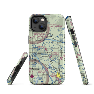 Koafm Airport (45KS) VFR Sectional  Tough iPhone Case