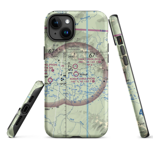 Kobuk Airport (OBU) VFR Sectional  Tough iPhone Case