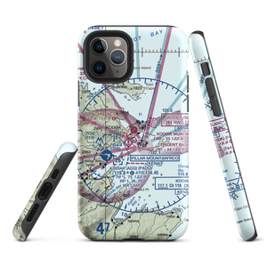 Kodiak Municipal Airport (KDK) VFR Sectional  Tough iPhone Case