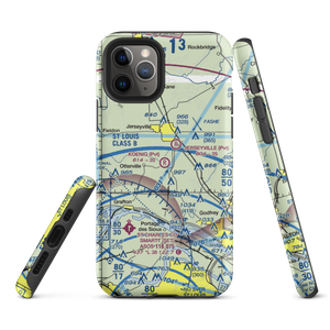 Koenig Airport (0LL3) VFR Sectional  Tough iPhone Case