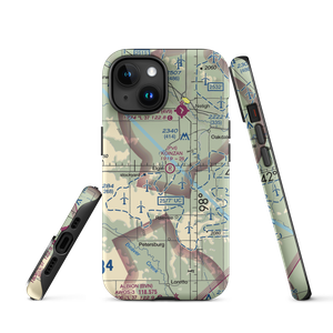 Koinzan Airport (NE44) VFR Sectional  Tough iPhone Case