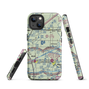 Koll Airport (8LA9) VFR Sectional  Tough iPhone Case