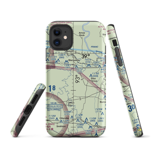 Kollmeyer Airport (OMU9) VFR Sectional  Tough iPhone Case