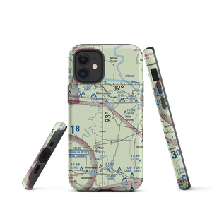 Kollmeyer Airport (OMU9) VFR Sectional  Tough iPhone Case