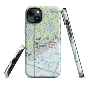 Kongiganak Airport (DUY) VFR Sectional  Tough iPhone Case