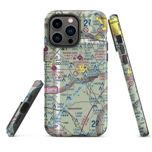 Koons Airport (8G8) VFR Sectional  Tough iPhone Case