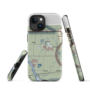 Kornkven Airstrip (NA07) VFR Sectional  Tough iPhone Case