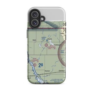 Kornkven Airstrip (NA07) VFR Sectional  Tough iPhone Case