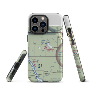 Kornkven Airstrip (NA07) VFR Sectional  Tough iPhone Case