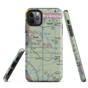 Korver Airport (16NE) VFR Sectional  Tough iPhone Case