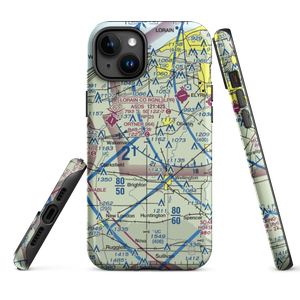 Kosik Private Airport (17OH) VFR Sectional  Tough iPhone Case