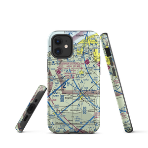 Kosik Private Airport (17OH) VFR Sectional  Tough iPhone Case