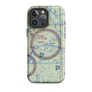 Koyukuk Airport (KYU) VFR Sectional  Tough iPhone Case