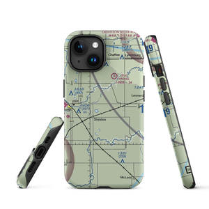 Kraig Farms Airport (NA05) VFR Sectional  Tough iPhone Case