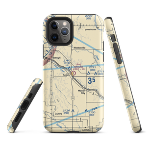 Krause Private Airport (NE45) VFR Sectional  Tough iPhone Case