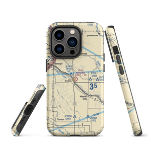 Krause Private Airport (NE45) VFR Sectional  Tough iPhone Case