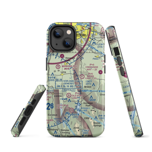 Krenzers Airport (98NY) VFR Sectional  Tough iPhone Case
