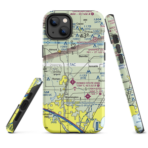 Kriewall Strip (4MI0) VFR Sectional  Tough iPhone Case