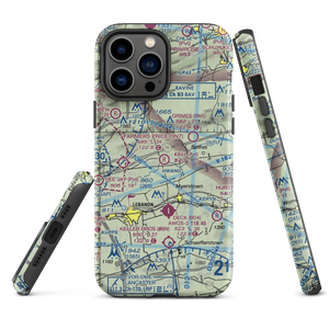 Krill Personal Use Airport (PA86) VFR Sectional  Tough iPhone Case