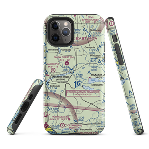 Krist Island Airport (WS68) VFR Sectional  Tough iPhone Case