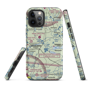 Krist Island Airport (WS68) VFR Sectional  Tough iPhone Case