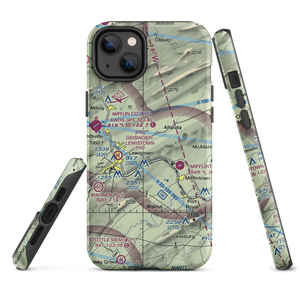 Krout Airport (4PS6) VFR Sectional  Tough iPhone Case