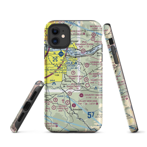 Krueger Airport (OR72) VFR Sectional  Tough iPhone Case