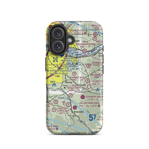 Krueger Airport (OR72) VFR Sectional  Tough iPhone Case