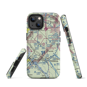 Krutmeier Airport (9LL0) VFR Sectional  Tough iPhone Case