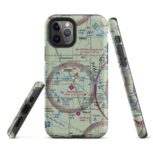 Krutz Airport (NE18) VFR Sectional  Tough iPhone Case