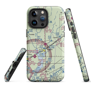 Kubecka Aviation Airport (TS08) VFR Sectional  Tough iPhone Case