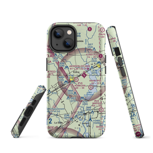 Kubecka Flying Service Inc. Airport (6TE5) VFR Sectional  Tough iPhone Case