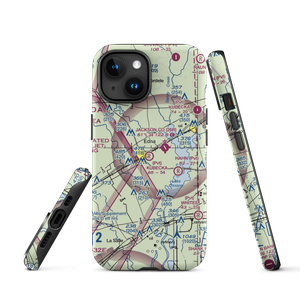 Kubecka Flying Service Inc. Airport (6TE5) VFR Sectional  Tough iPhone Case