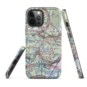 Kucera Residence Airport (63AK) VFR Sectional  Tough iPhone Case