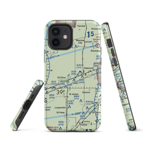 Kuebler RLA Restricted Landing Area (4IL4) VFR Sectional  Tough iPhone Case