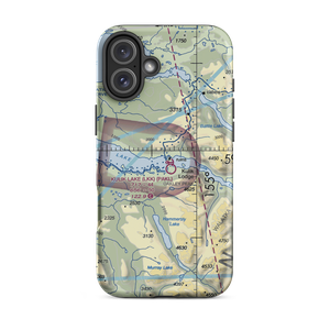 Kulik Lake Airport (LKK) VFR Sectional  Tough iPhone Case