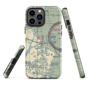 Kulm Municipal Airport (D03) VFR Sectional  Tough iPhone Case