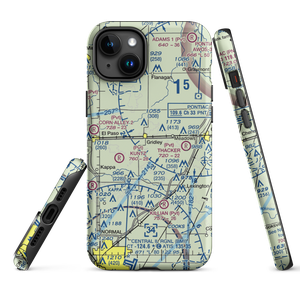 Kuntz Field (IS64) VFR Sectional  Tough iPhone Case