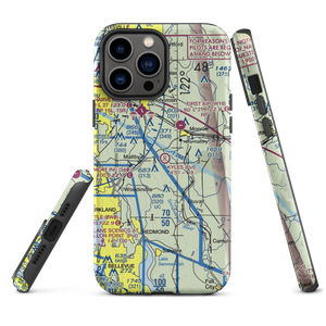 Kyles Airport (WA04) VFR Sectional  Tough iPhone Case